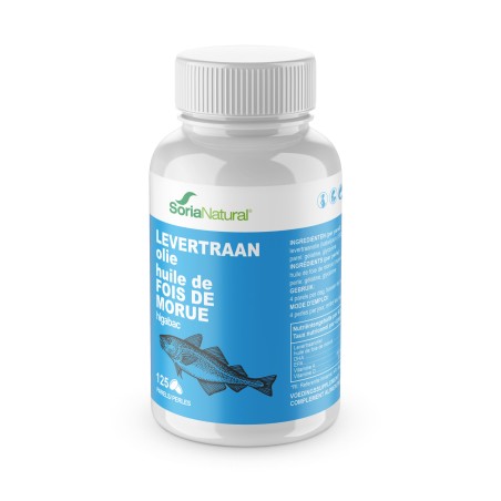 Soria Higabac levertraanolie 125 softgels