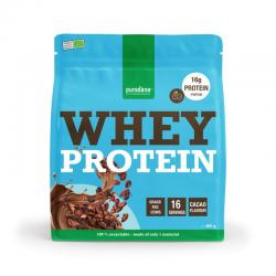 Purasana Whey Proteïnepoeder - Cacao bio 400 gram