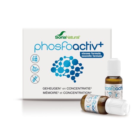 Soria Phosfoactiv+ - Phosfoactiv plus 20st van 30 ml totaal 300 ml