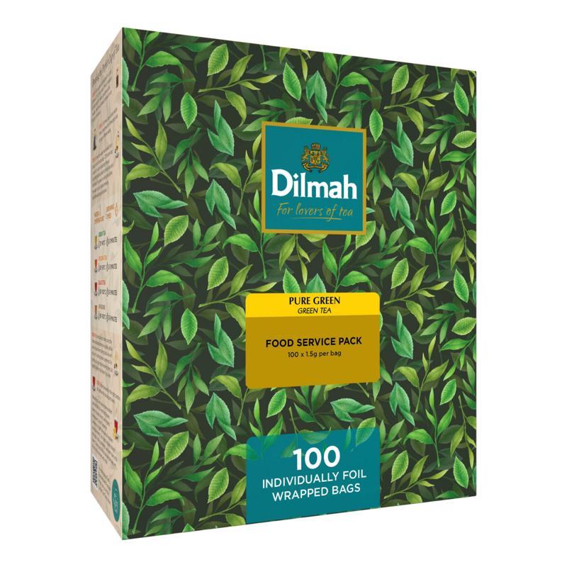 Dilmah pure green tea bio
