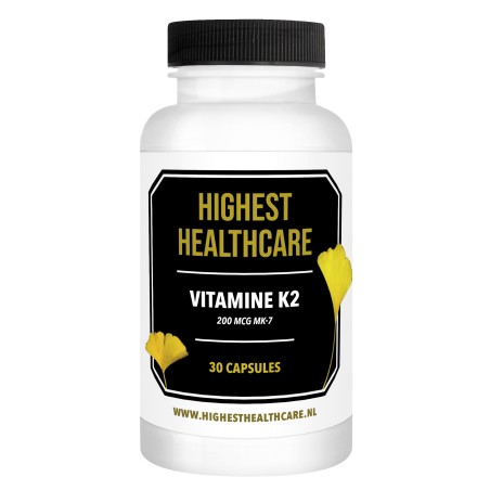 Highest Healthcare Vitamine K2 200 mcg MK-7 30 capsules