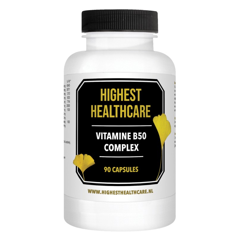 Highest Healthcare Vitamine B50 Complex 90 capsules Highest Healthcare Vitamine B50 Complex 90 capsules