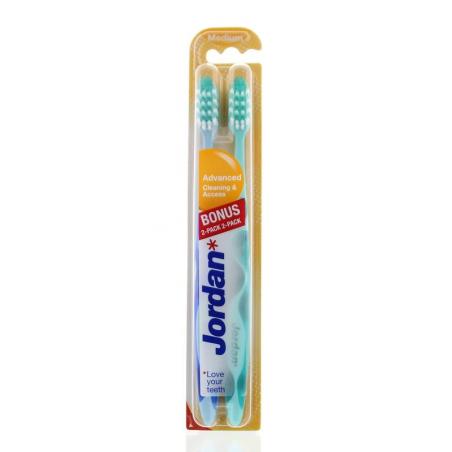 Tandenborstel advanced medium duo