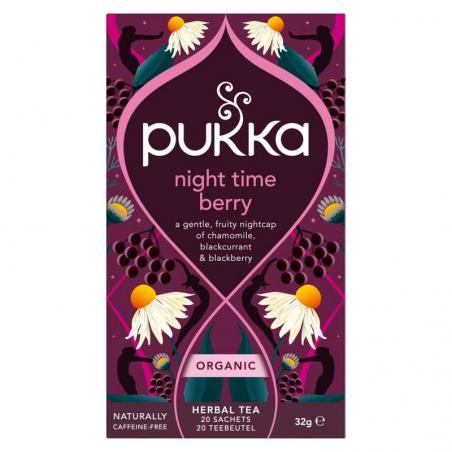 Pukka thee nighttime berry bio 20z