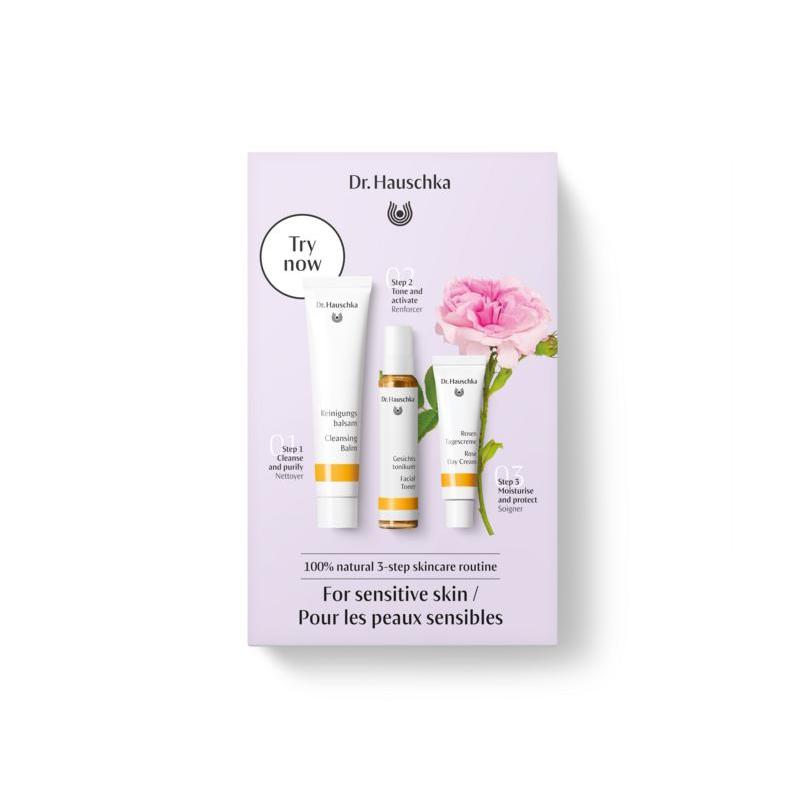 Dr Hauschka Must Have Kit Rozencrème probeerset met 3 mini producten