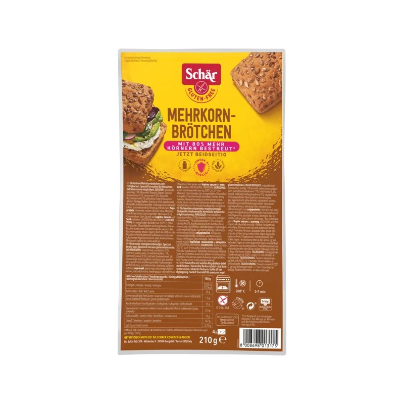 Schar Meergranen broodjes