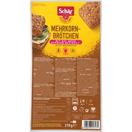 Schar Meergranen broodjes