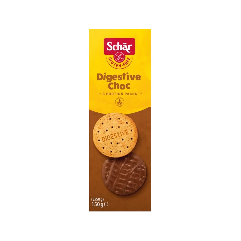 Schar Digestive Choc 150 gram