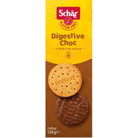 Schar Digestive Choc 150 gram