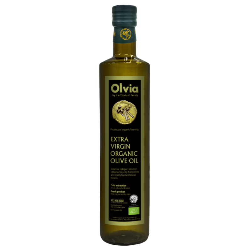 Olvia biologische extra vierge olijfolie 750 ml