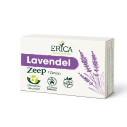 Erica Zeepblok Lavendel 100 gram