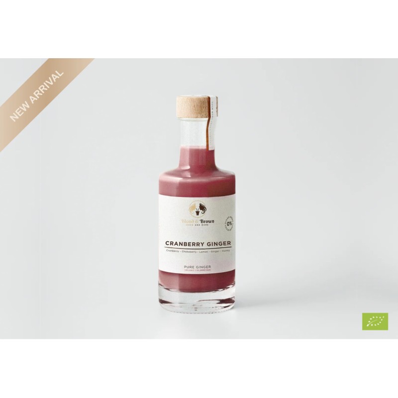 Blond & Brown Cranberry Ginger Shot suikervrij 200 ml