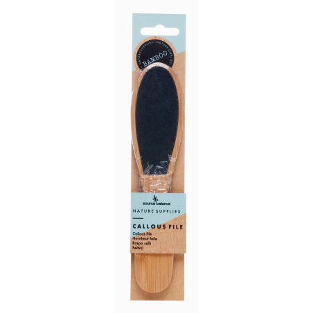 Source Balance Voetvijl Eeltvijl met bamboo handvat 1 stuk