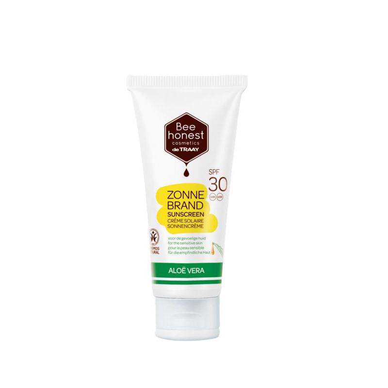 Traay Bee Honest Zonnebrandcrème Aloë Vera & Honing  SPF 30 100ml