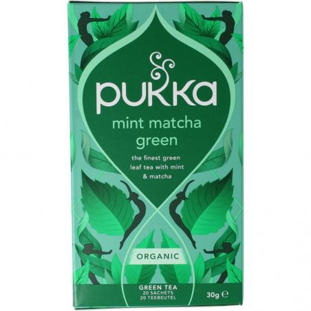 Pukka Pukka mint matcha green bio