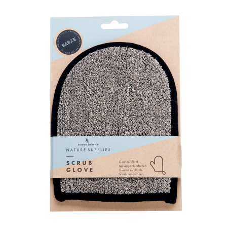 Source Balance Ramie Bodyscrub Handschoen met katoen 1 stuk