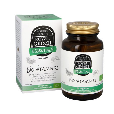 Royal Green Vitamine D3 bio 60 v-capsules