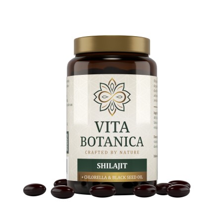 Vita Botanica Shilajit + Black Seed Oil & Chlorella 90 capsules