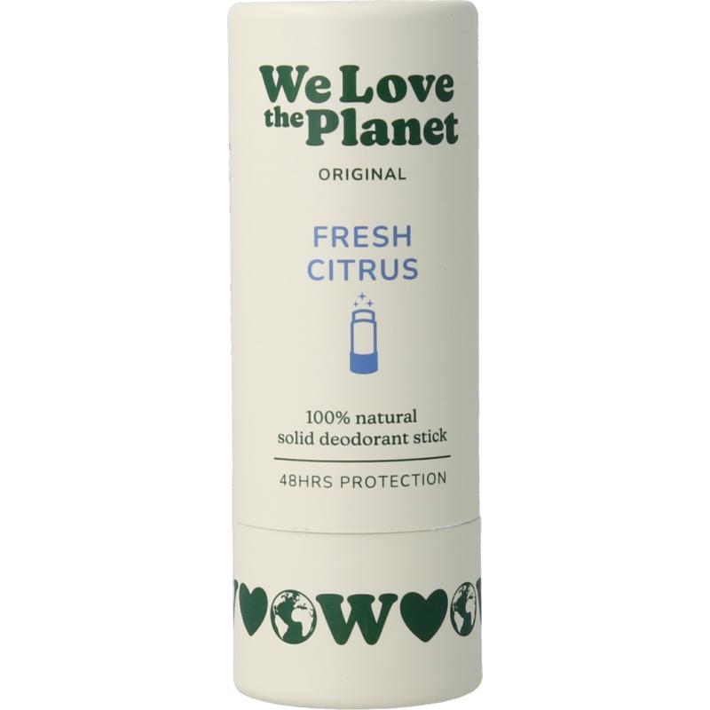 We Love Deodorant stick fresh citrus