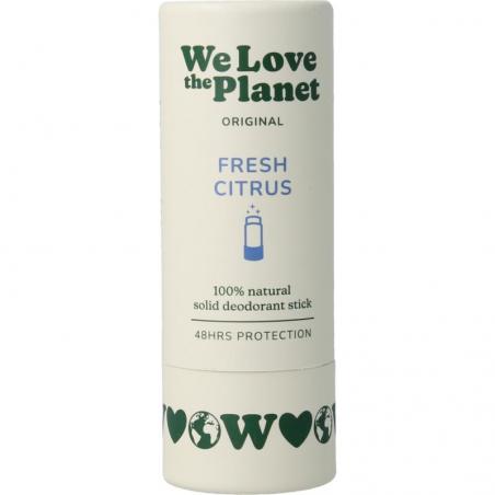 We Love Deodorant stick fresh citrus