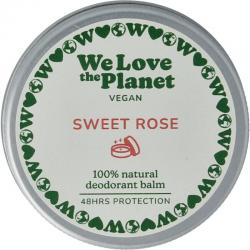 We Love deodorant balm sweet rose vegn