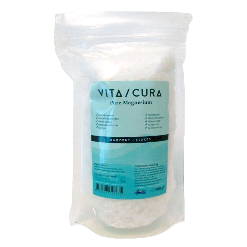 Vitacura Magnesium Zout Flakes 500 gram