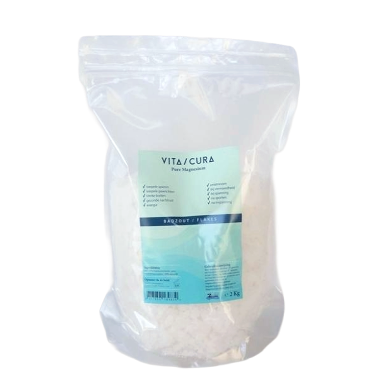 Vitacura Magnesium Zout Flakes 2000 gram