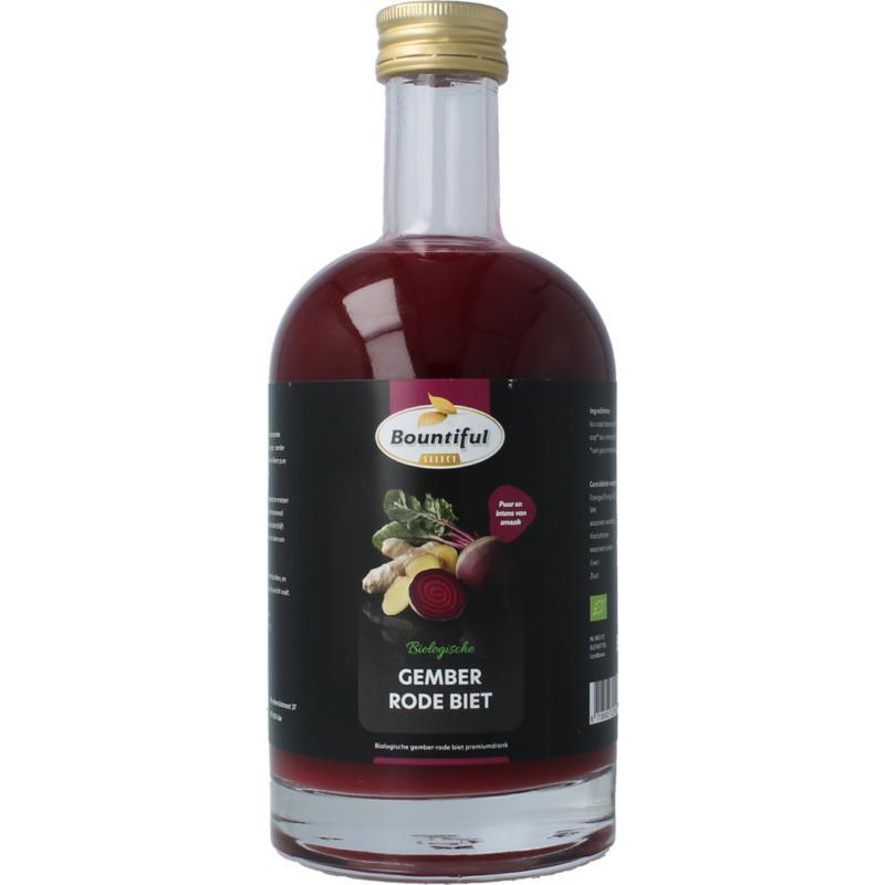 Bountiful gember sap rode biet bio