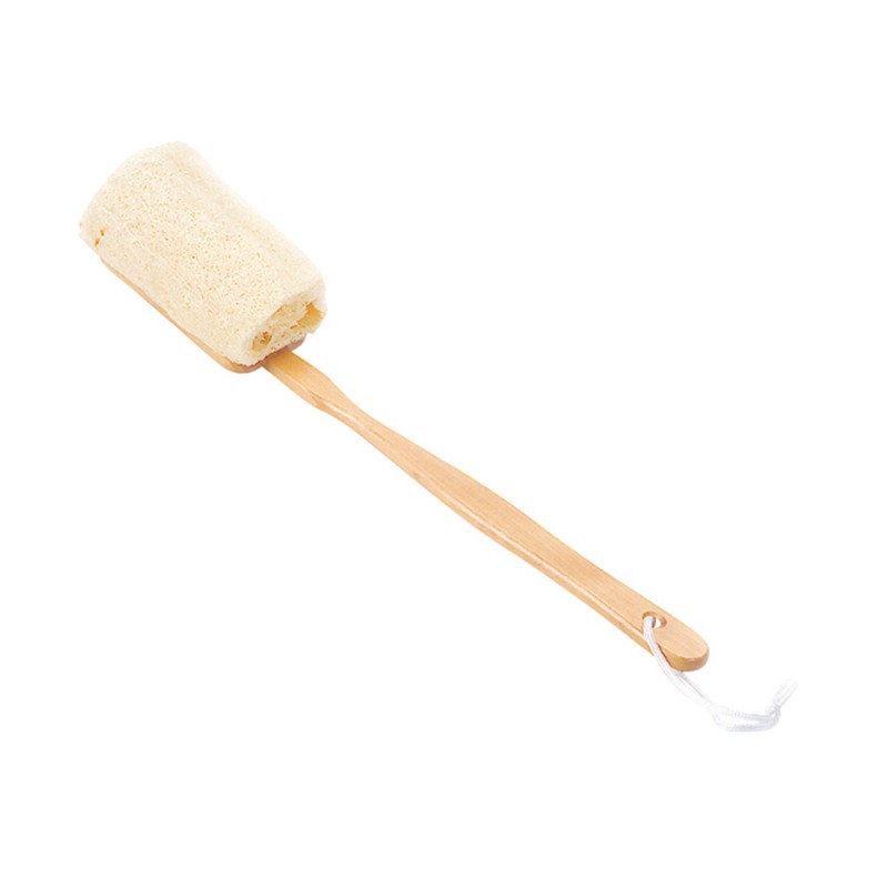Source Balance Loofa Badborstel 41cm met houten steel en ophangkoord 1st