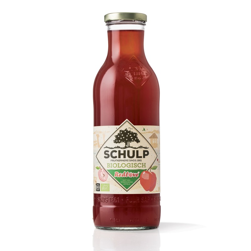 Schulp Biologisch Redlove Appelsap 750 ml