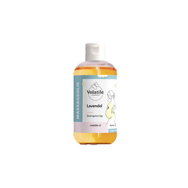 Volatile Massageolie Zwangerschap Lavendel 100% natuurlijk 150 ml