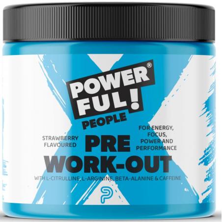 Powerful People Pre work-out strawberry
