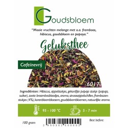 De Goudsbloem Geluksthee 100 gram