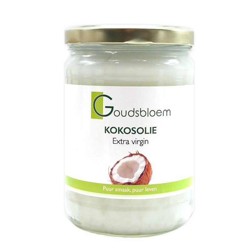Goudsbloem Biologische Kokosolie Extra Virgin 500 ml