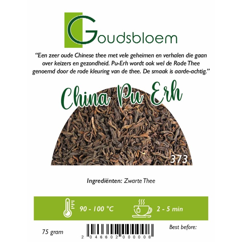 Goudsbloem China Pu Erh thee