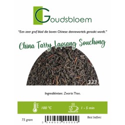 Goudsbloem China Terry Lapsang Souchong thee 100 gram