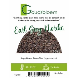 Goudsbloem Earl Grey Nordic thee 100 gram