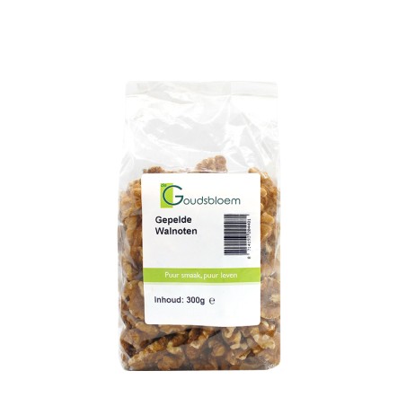 De Goudsbloem Walnoten gepeld 300 gram