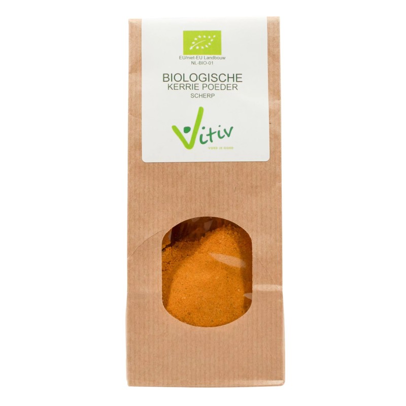 Vitiv Kerrie poeder scherp bio