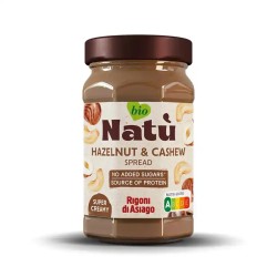 NATU Hazelnoot&cashewpasta bio 220gr