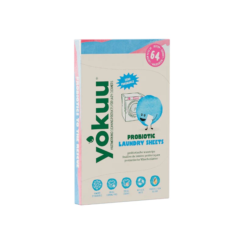 Yokuu Wasstrips 0% Fragrance 32 strips 64 wasbeurten 96 gram