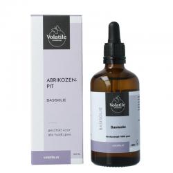 Abrikozenpit basisolie glazen fles