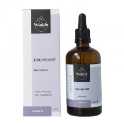 Druivenpit basisolie glazen fles