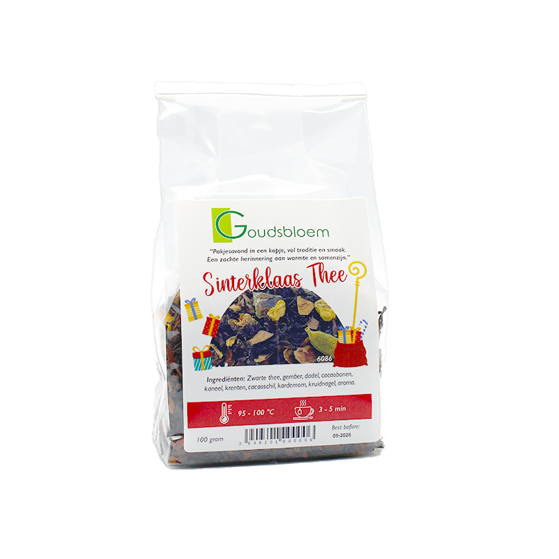 Goudsbloem Sinterklaas  thee 100 gram