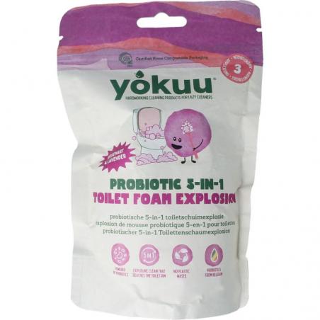 Yokuu Probiotic 5 in 1 Toiletschuimexplosie Rosemary & Lavender 300g