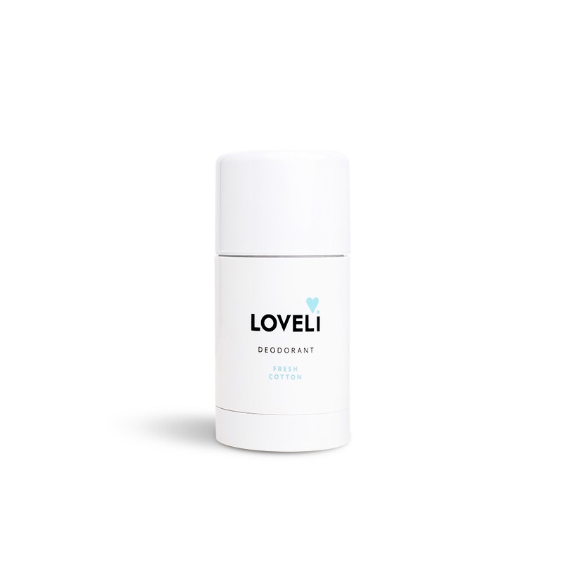 LOVELi Natuurlijke Deodorant Stick Fresh Cotton XL 75 ml