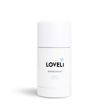 LOVELi Natuurlijke Deodorant Stick Fresh Cotton XL 75 ml