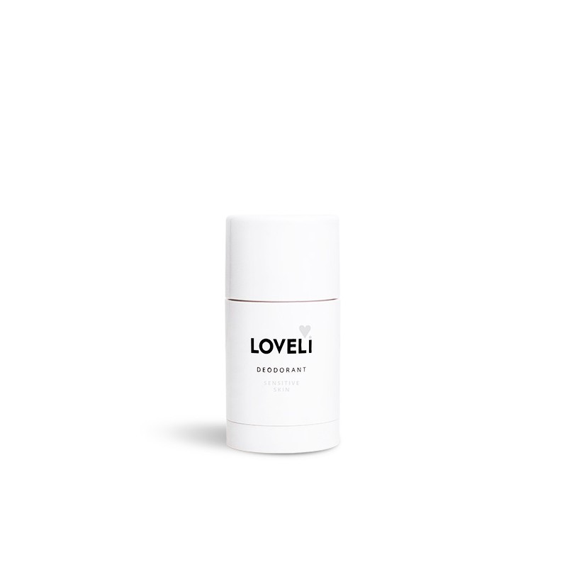 LOVELi Deodorant Stick Sensitive Skin zonder parfum en aluminium 30 ml