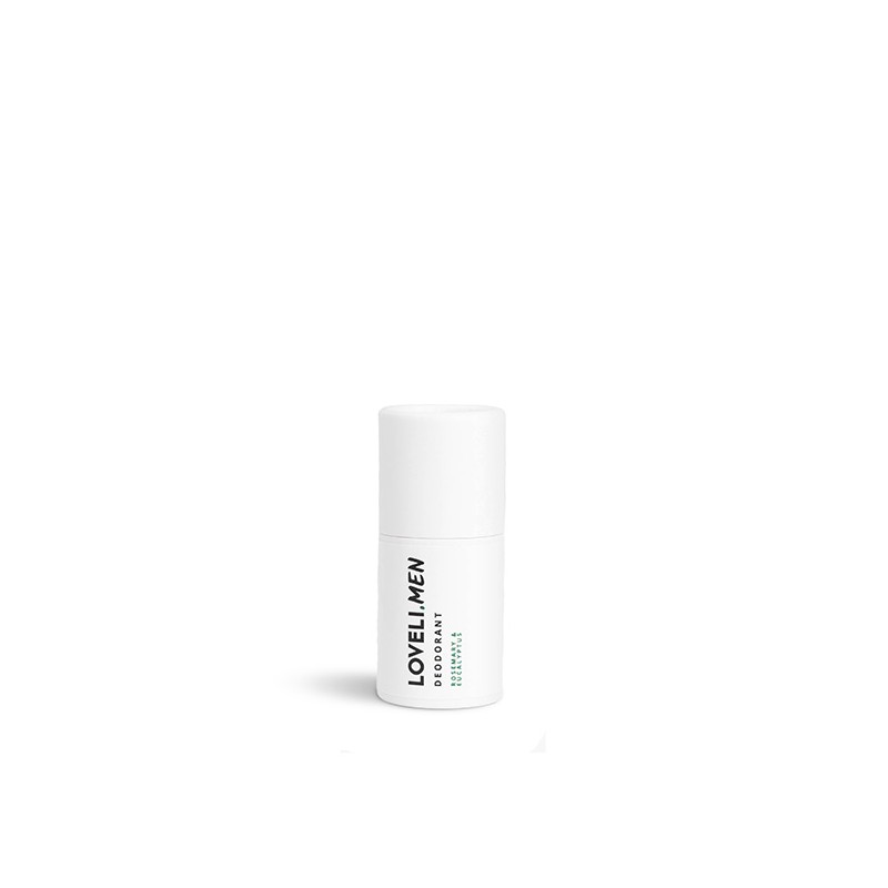 LOVELi.MEN Natuurlijke Deodorant Rosemary & Eucalyptus Mini 6ml