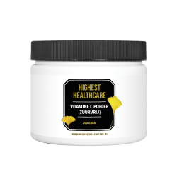 Highest Healthcare Vitamine C poeder (zuurvrij) 200 gram